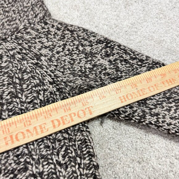 Express Sweater Women’s Brown Wool Cashmere Blend Long Sleeve Pullover Small - Picture 3 of 10